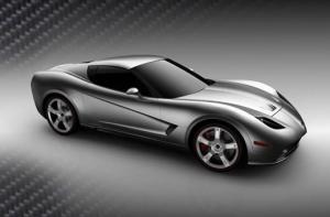 Chevrolet Corvette Z03 Concept by Ugur Sahin Design 2008 года